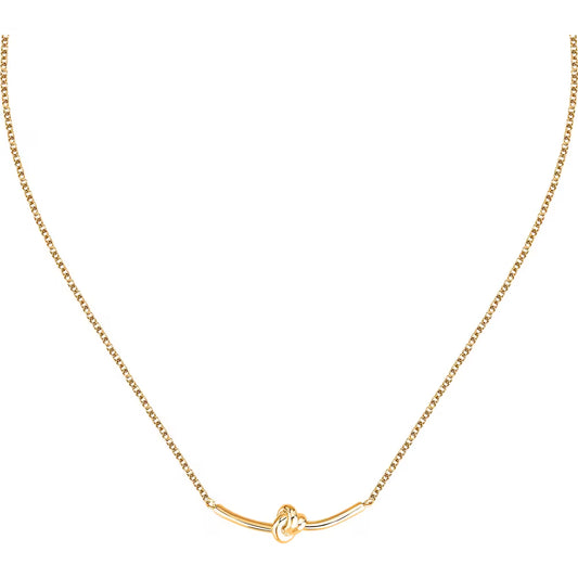 Collana Morellato Legame Pvd Oro Centrale Rigido Nodo