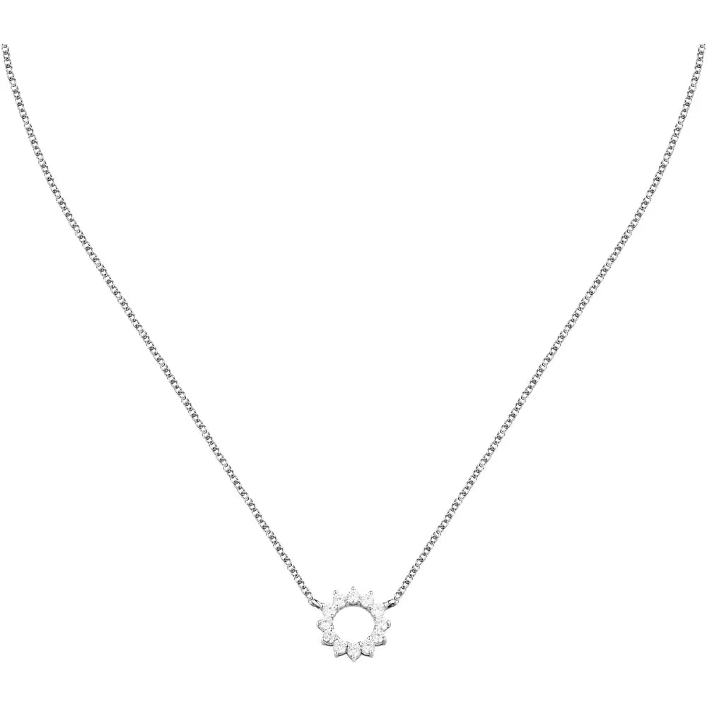 Collana Morellato Tesori Argento Con Zirconi