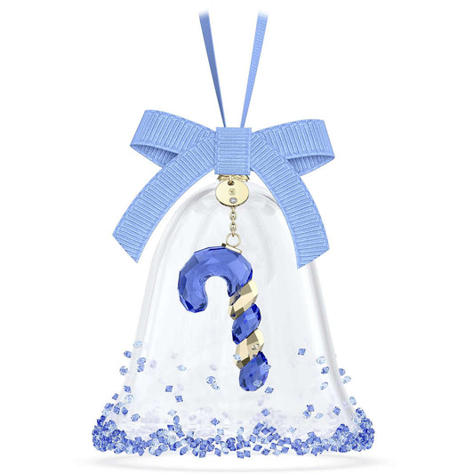 Decorazioni Natalizie Swarovski Holiday Cheers Bell Ornament Blue