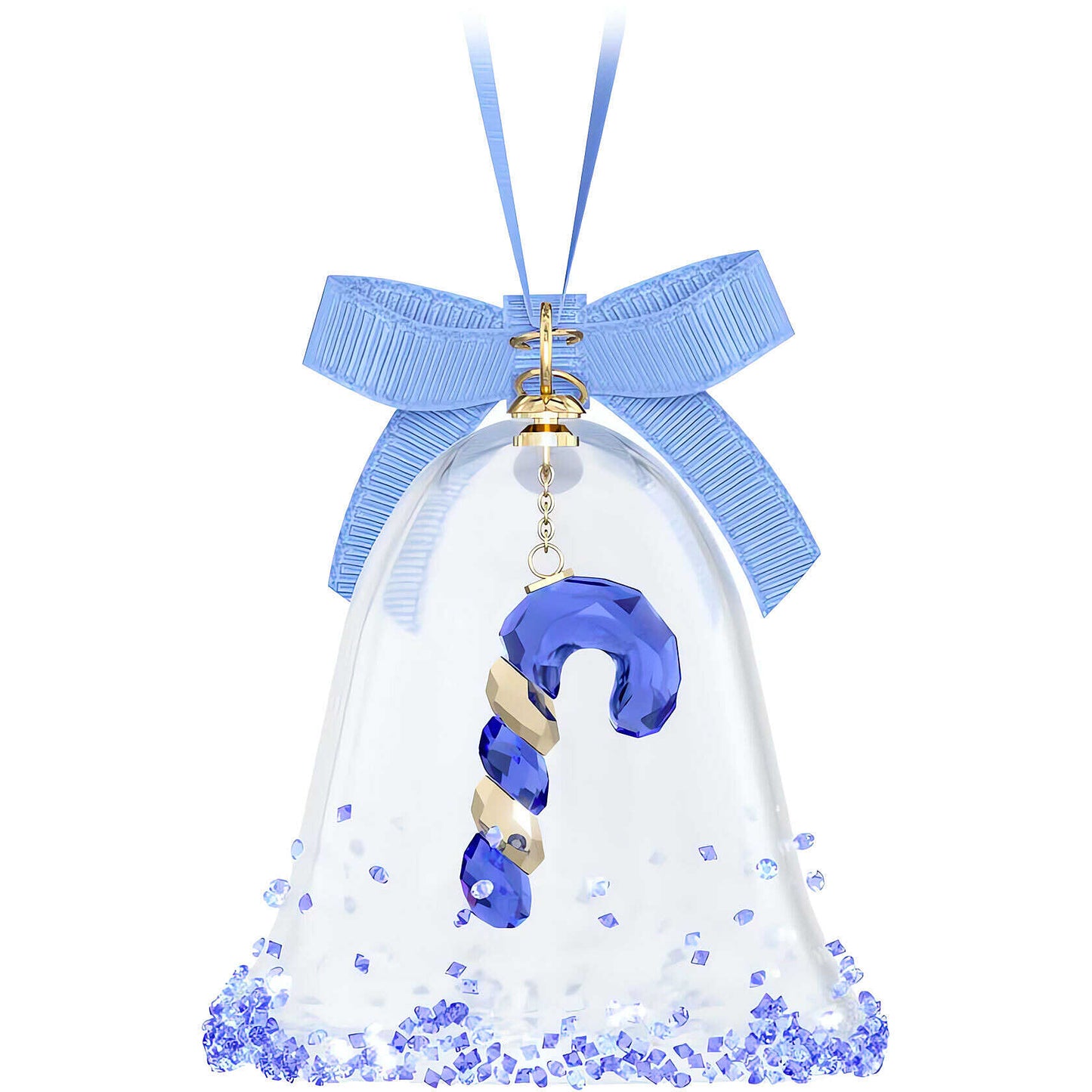 Decorazioni Natalizie Swarovski Holiday Cheers Bell Ornament Blue