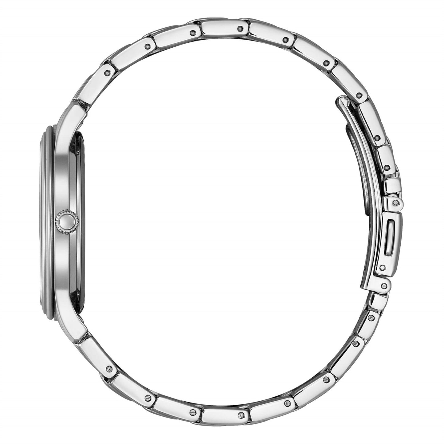 Orologio Citizen Of Action Lady Eco-Drive 34 mm Braccialato Bianco