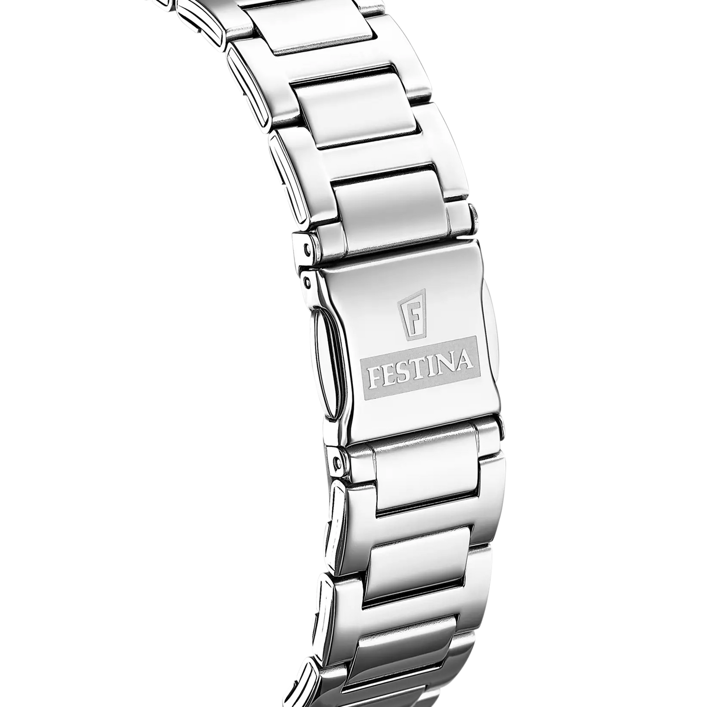 Orologio Festina Lady Strass Acciaio Braccialato Silver