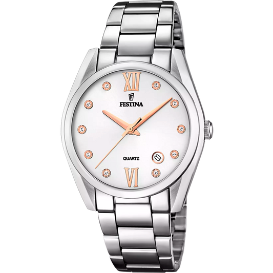 Orologio Festina Boyfriend Lady 36,8 Mm Acciaio Braccialato