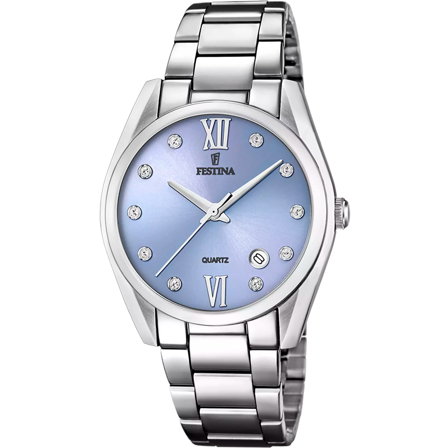 Orologio Festina Boyfriend Lady 36,8 Mm Acciaio Braccialato Viola