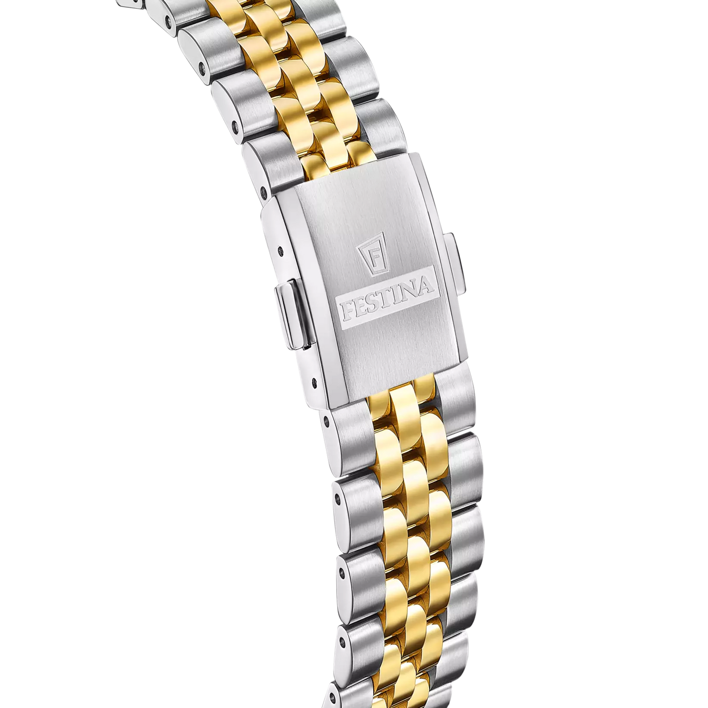 Orologio Festina Classics Swiss Made Lady 28,5 Mm Acciaio Braccialato Acciaio/Pvd Oro Madreperla