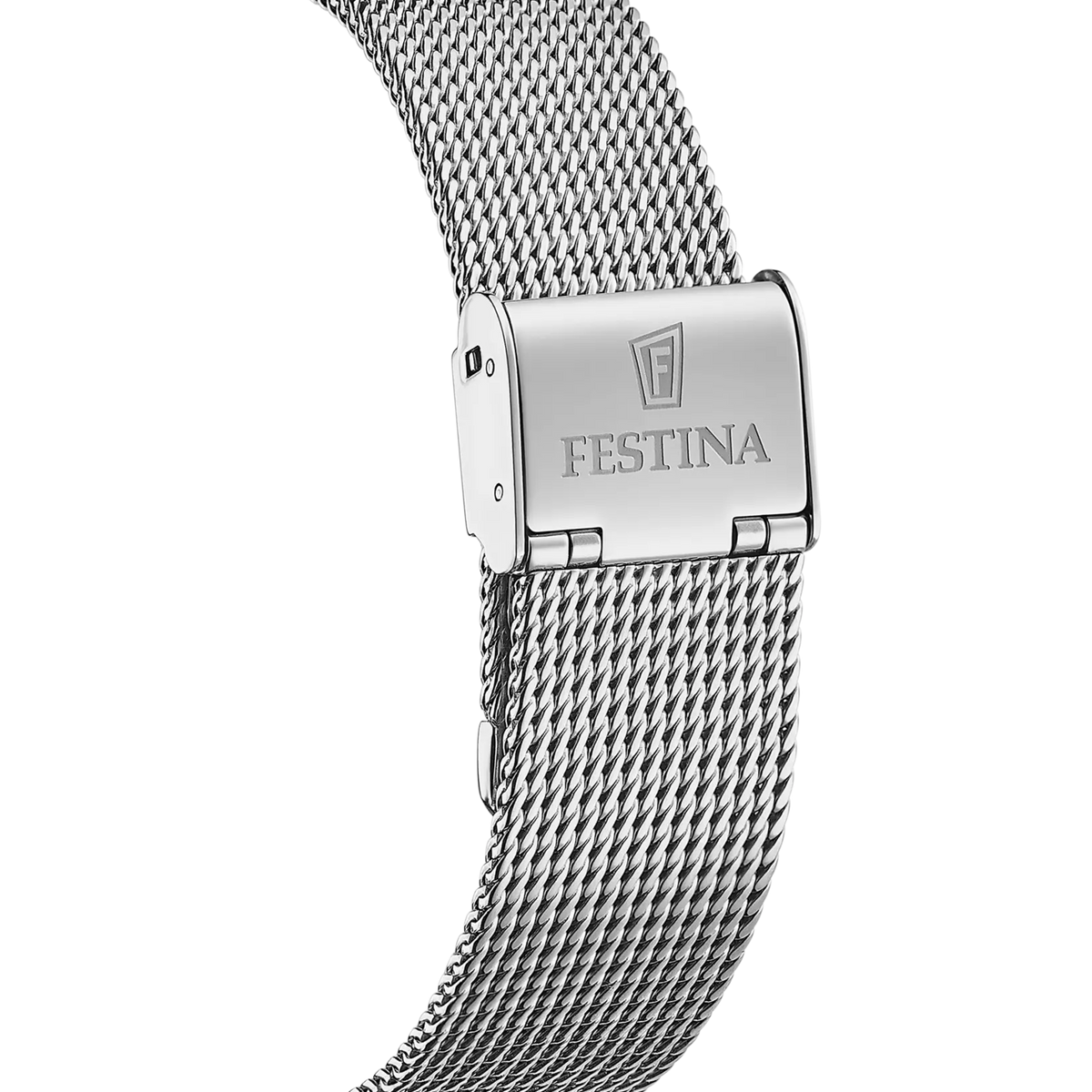 Orologio Festina Automatic 41,5 Mm Acciaio Braccialato Maglia Milanese