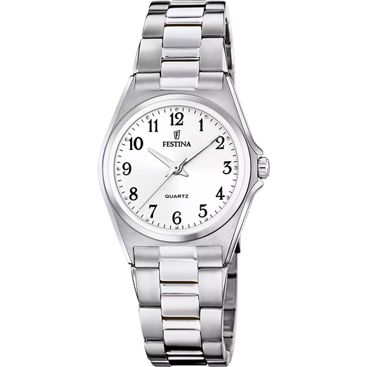 Orologio Festina Classics Lady 31 Mm Acciaio Braccialato Silver