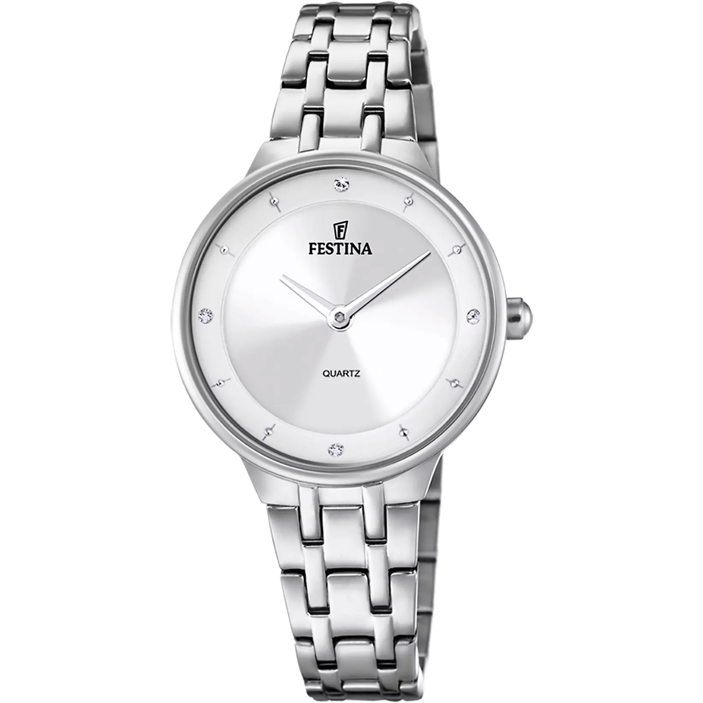 Orologio Festina Mademoiselle Lady 30,5 Mm Acciaio Braccialato Silver