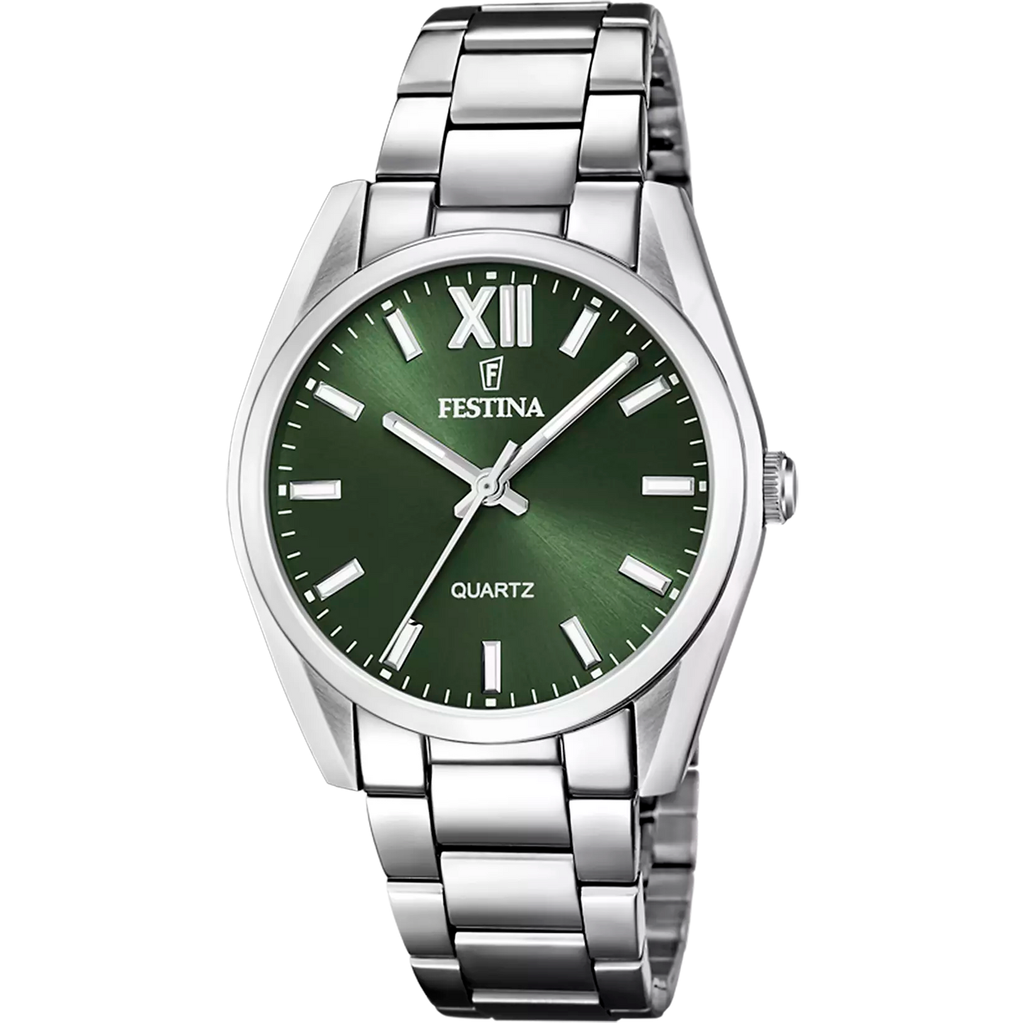 Orologio Festina Boyfriend Allegria Lady 36,8 Mm Acciaio Braccialato Verde
