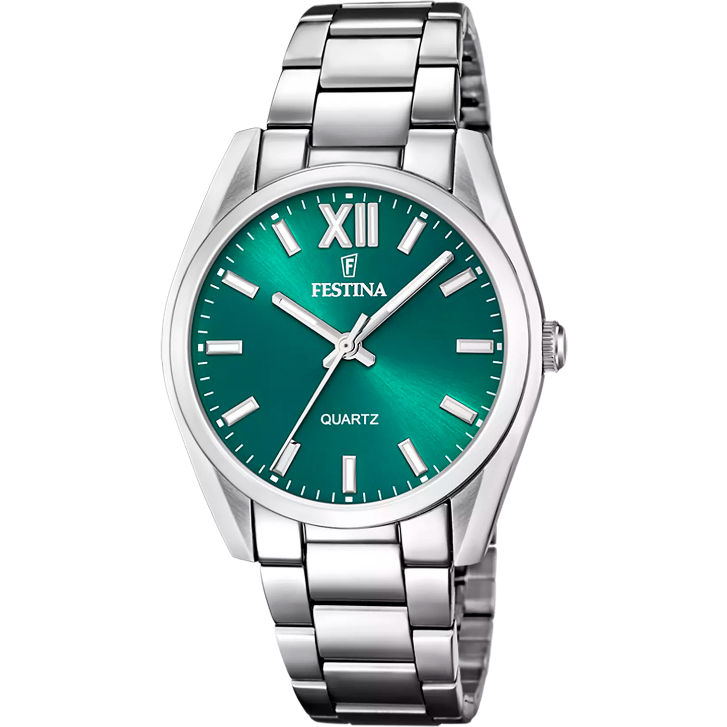 Orologio Festina Boyfriend Allegria Lady 36,8 Mm Acciaio Braccialato Verde