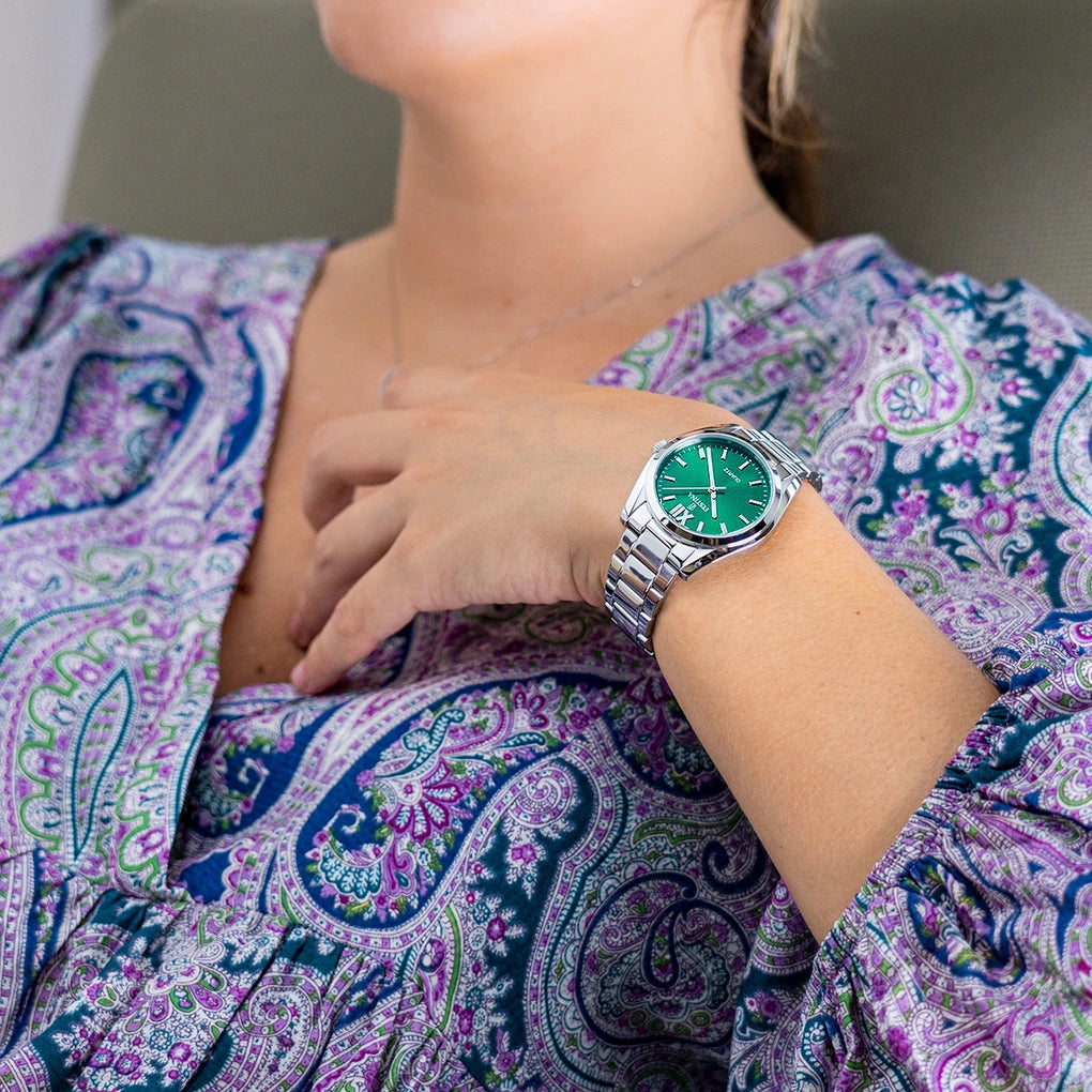 Orologio Festina Boyfriend Allegria Lady 36,8 Mm Acciaio Braccialato Verde