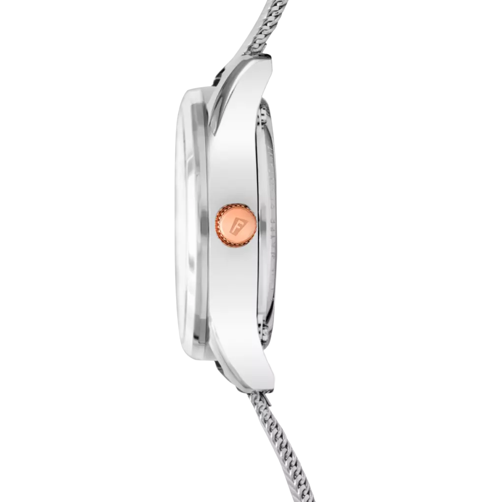 Orologio Festina Automatic Lady 35,5 Mm Acciaio Braccialato Maglia Milanese