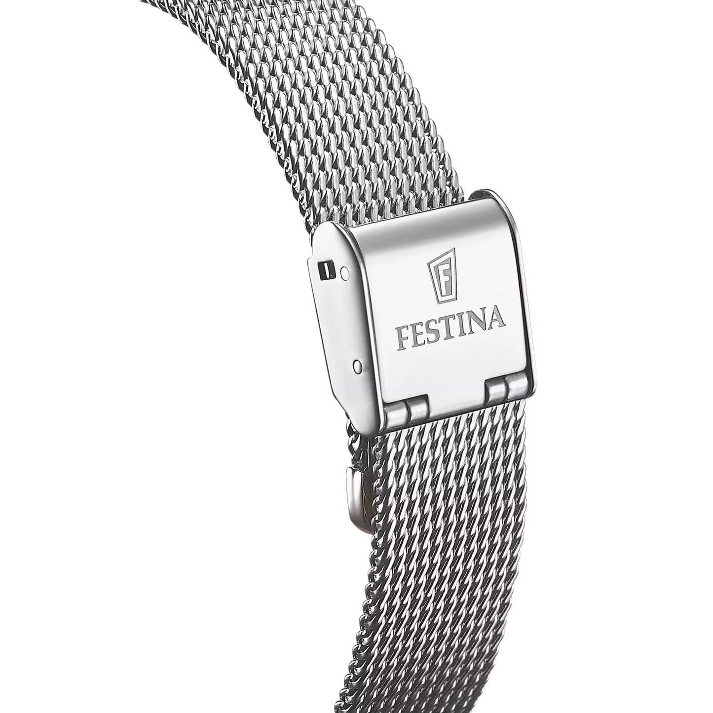 Orologio Festina Automatic Lady 35,5 Mm Acciaio Braccialato Maglia Milanese