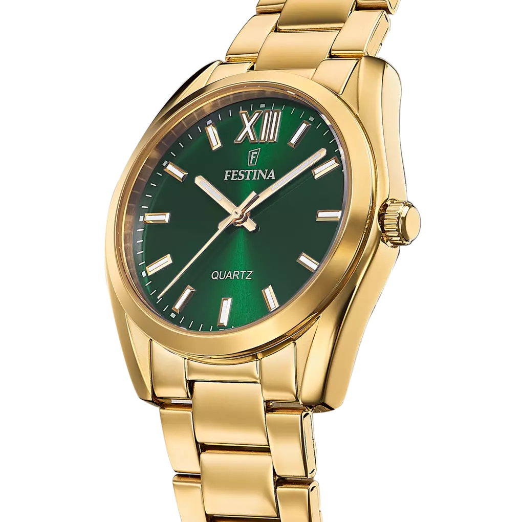 Orologio Festina Boyfriend Lady 36,8 Mm Pvd Oro Braccialato