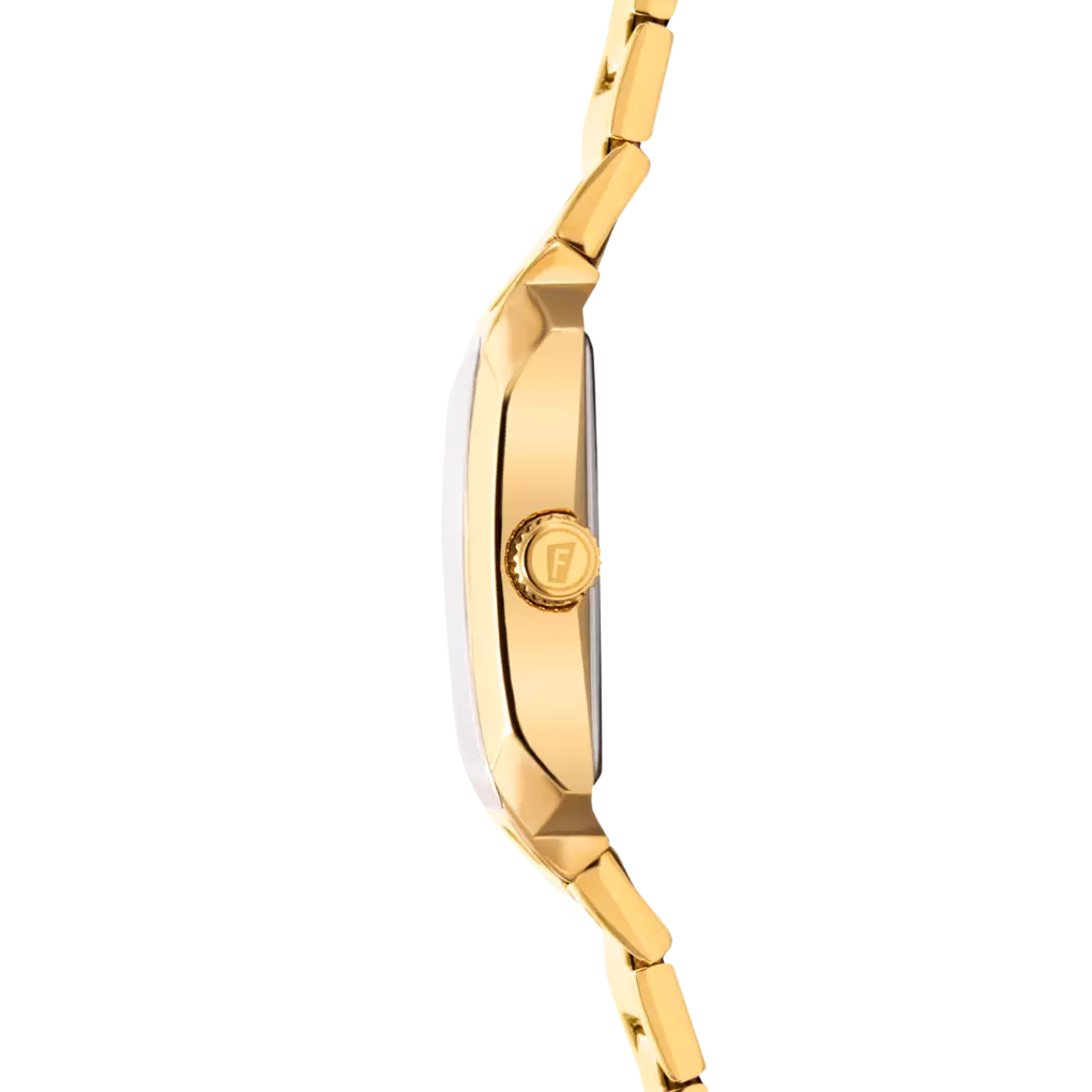 Orologio Festina On The Square Lady Rettangolare 29 Mm Pvd Oro Braccialato