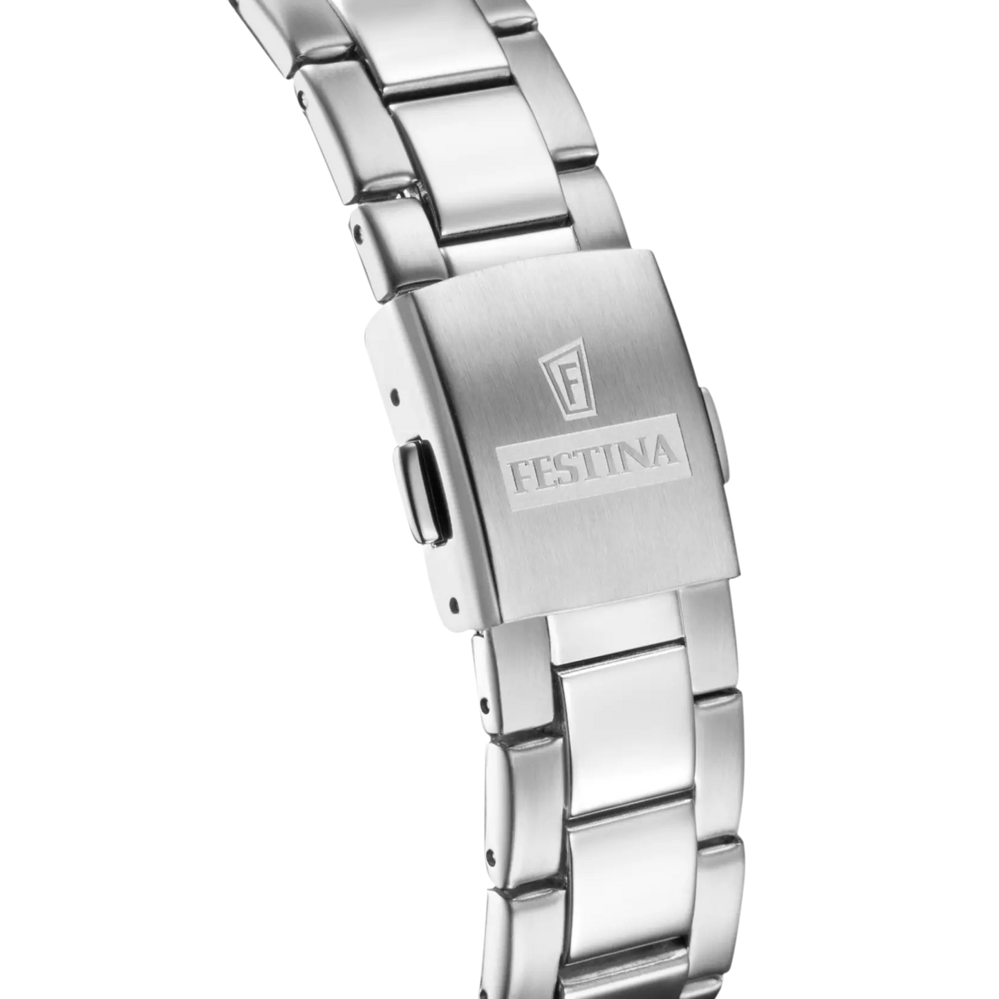 Orologio Festina Ceramic Chrono Lady 39 Mm Acciaio Braccialato Madreperla