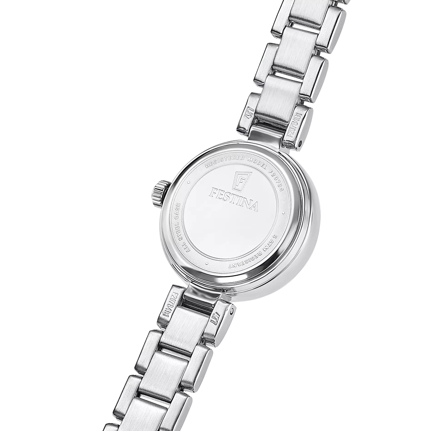 Orologio Festina Mademoiselle Lady 26 Mm Acciaio Braccialato Madreperla