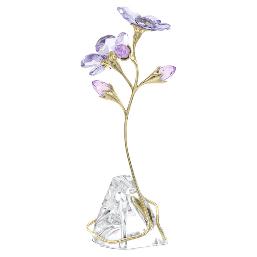 Oggettistica Swarovski Florere Rozanne, Geranio