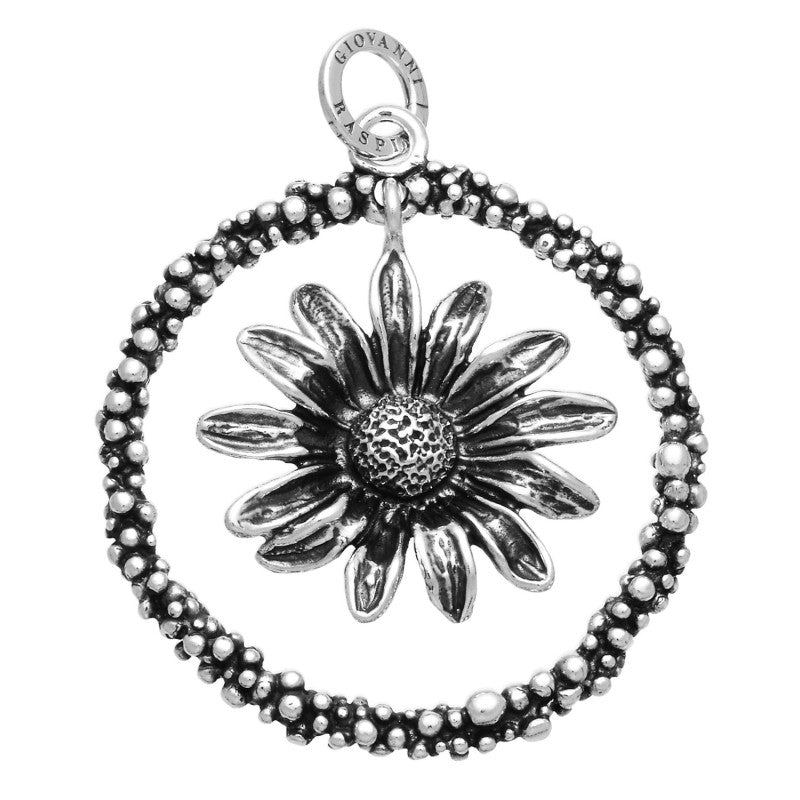 Charm Giovanni Raspini Perlage Margherita Grande Argento 925