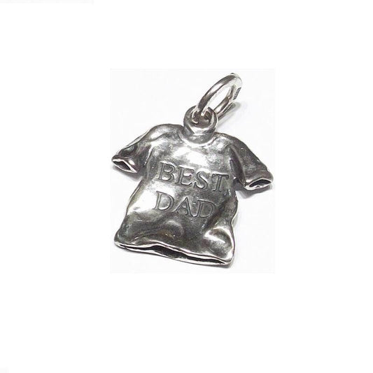 Charms Giovanni Raspini Charm T-Shirt Best Dad Piccola