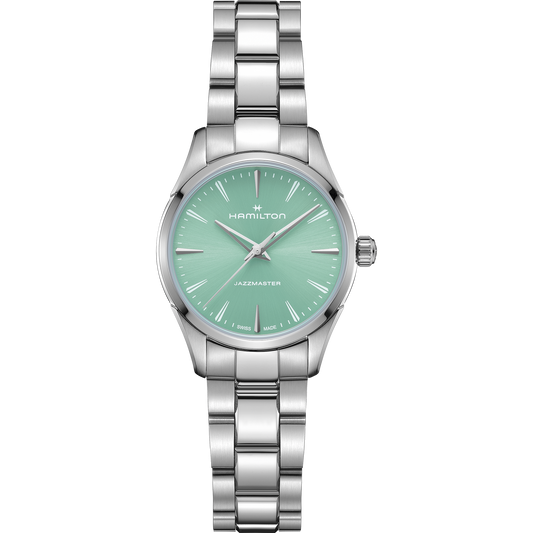 Orologio Hamilton Jazzmaster Quartz Lady 32 Mm Acciaio Braccialato Tiffany