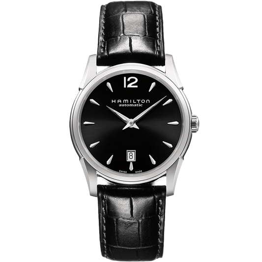 OROLOGIO HAMILTON JAZZMASTER SLIM AUTO 40 MM NERO - H38515735