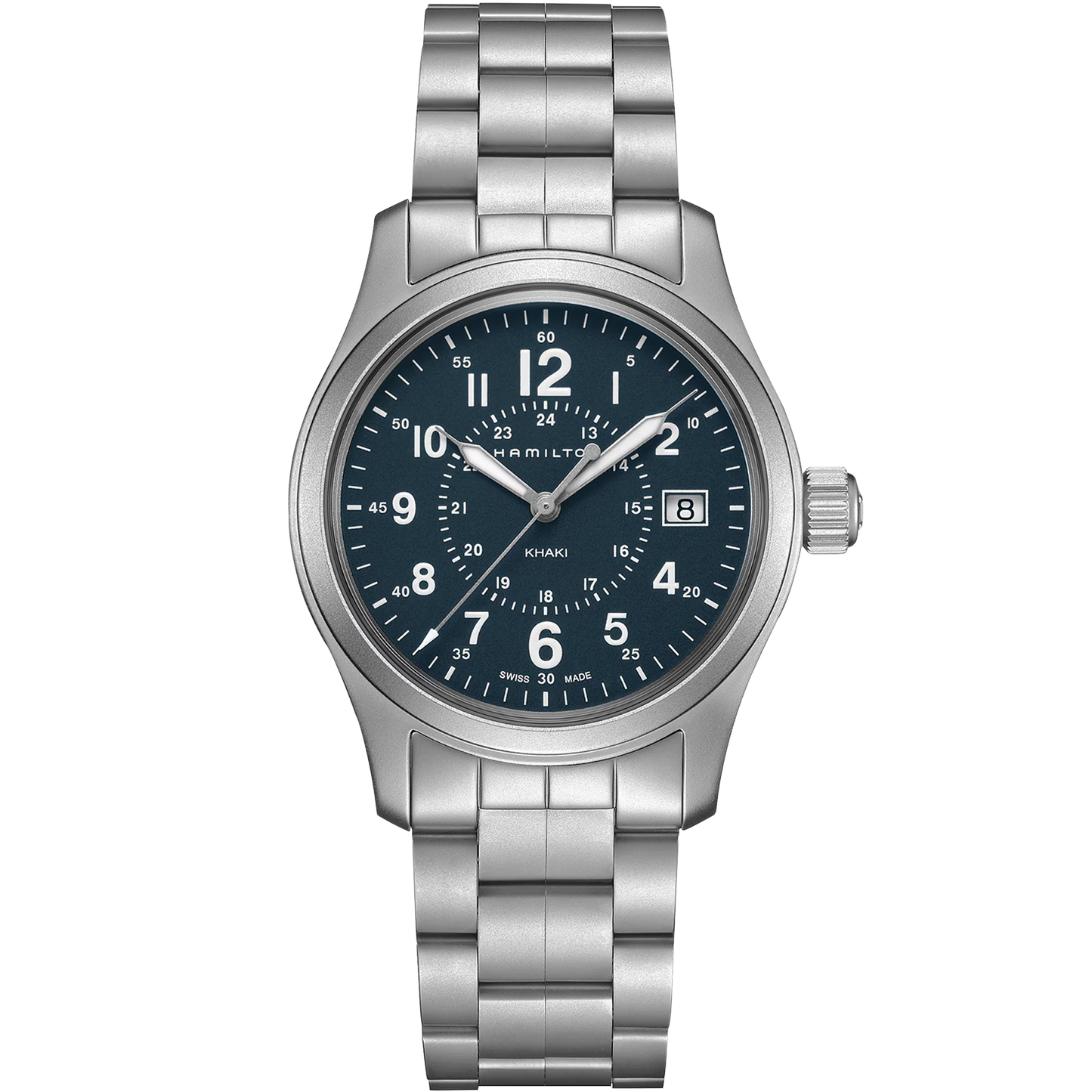 Orologio Hamilton Khaki Field Quartz 38 mm Blu