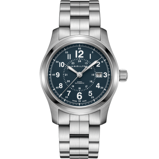 Orologio Hamilton Khaki Field Auto 42 mm Blu