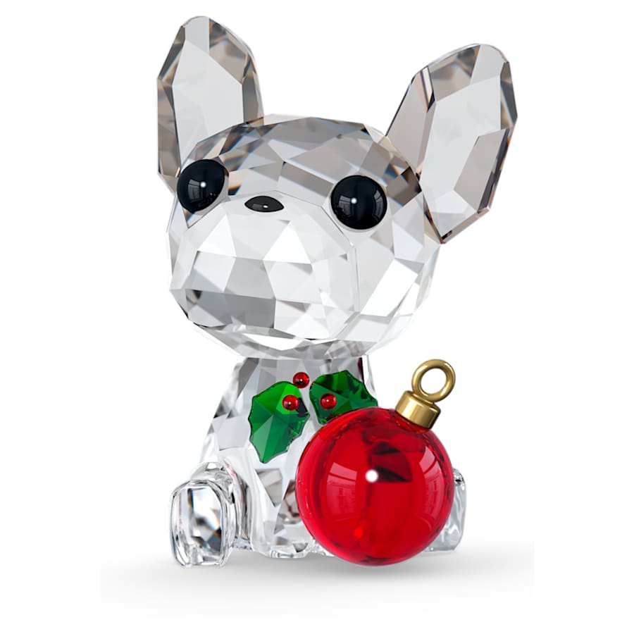 Decorazioni Natalizie Swarovski Holiday Cheers French Bulldog
