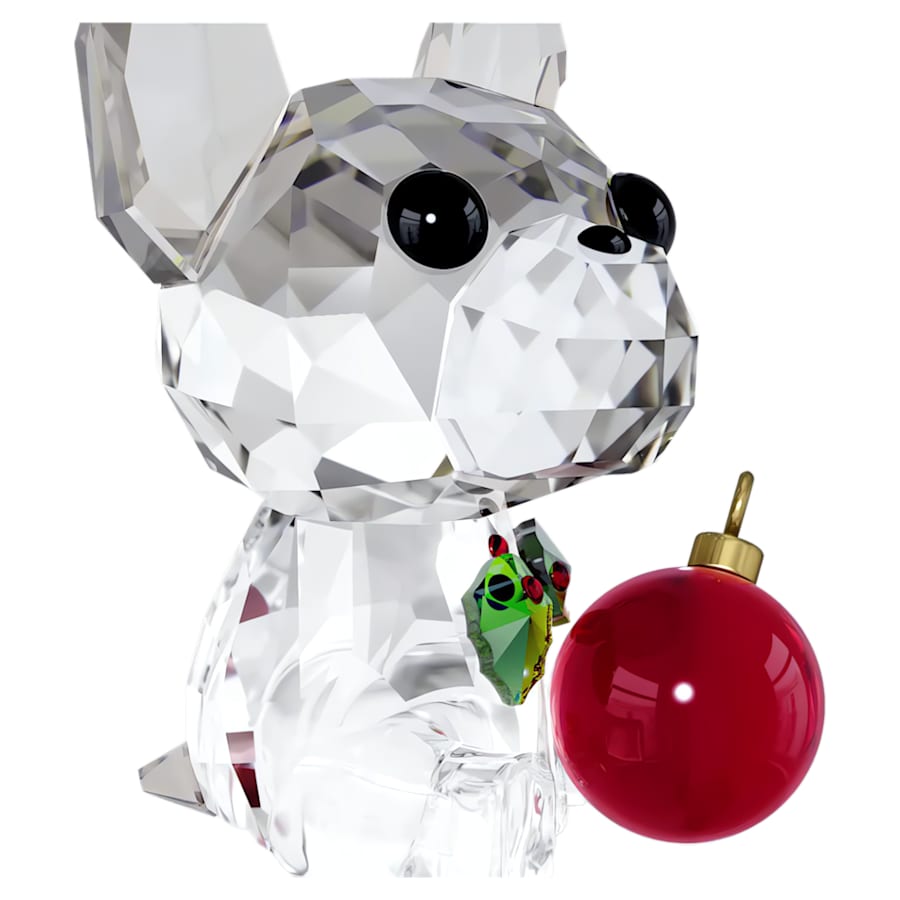 Decorazioni Natalizie Swarovski Holiday Cheers French Bulldog