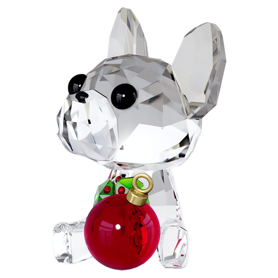 Decorazioni Natalizie Swarovski Holiday Cheers French Bulldog