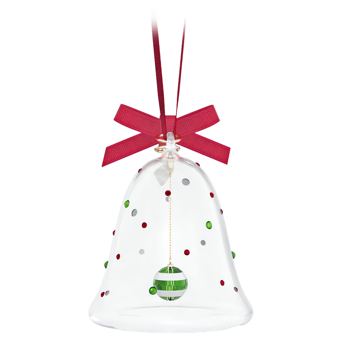 Decorazioni Natalizie Swarovski Holiday Cheers Bell Ornament Dulcis