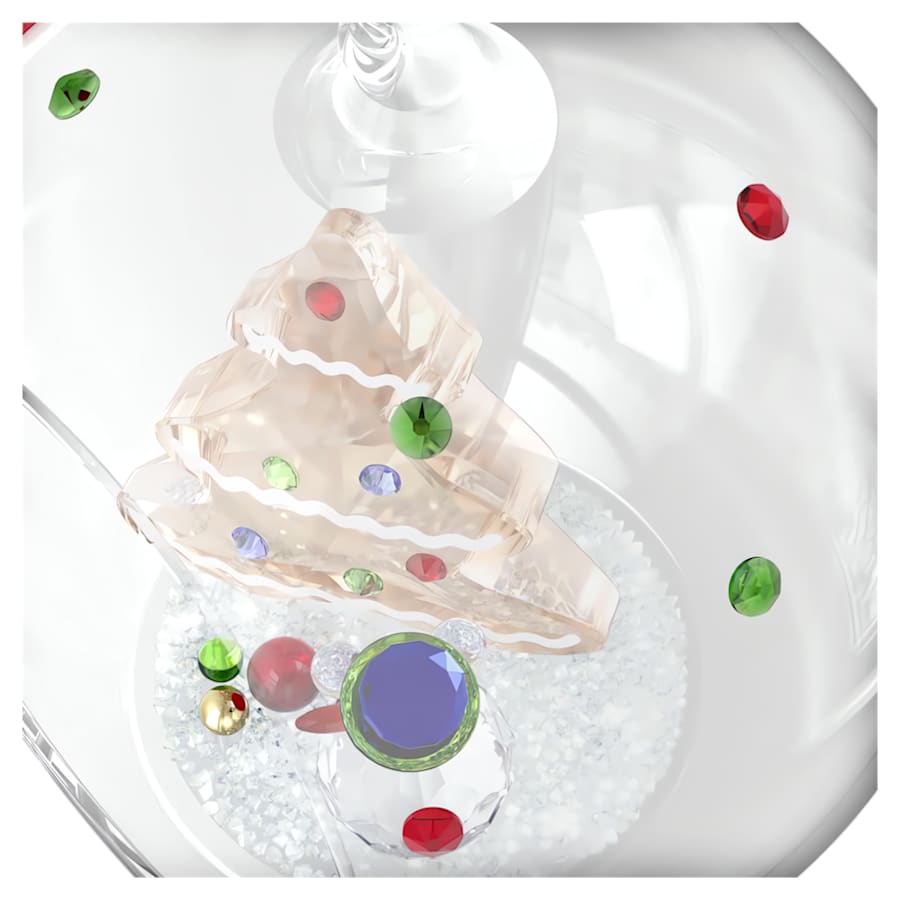 Decorazioni Natalizie Swarovski Holiday Cheers Ball Orn Tree And Snowm, Pallina Albero e Pupazzo di Neve