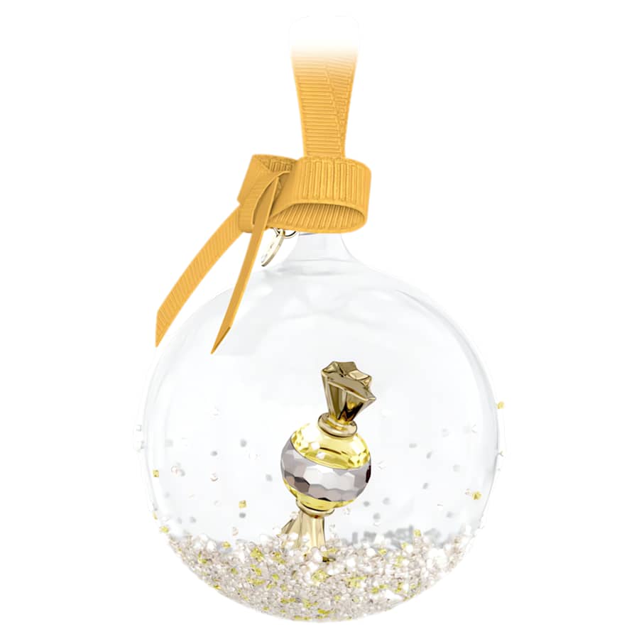 Decorazioni Natalizie Swarovski Holiday Cheers Ball Orn Yellow