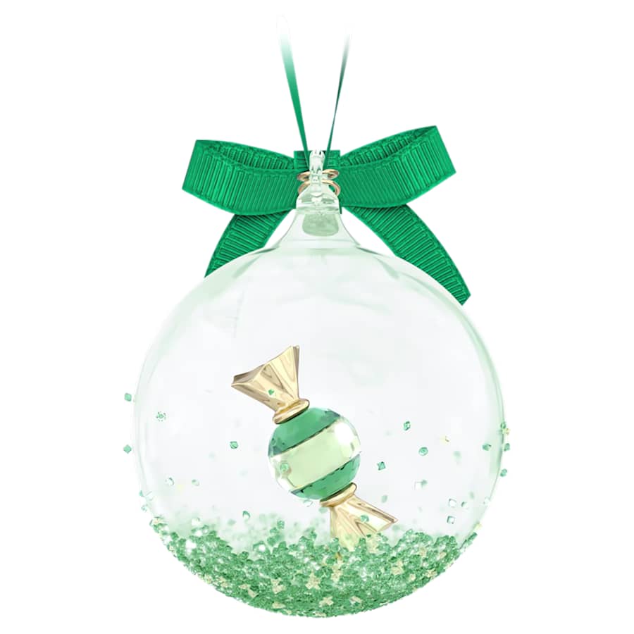 Decorazioni Natalizie Swarovski Holiday Cheers Ball Orn Green