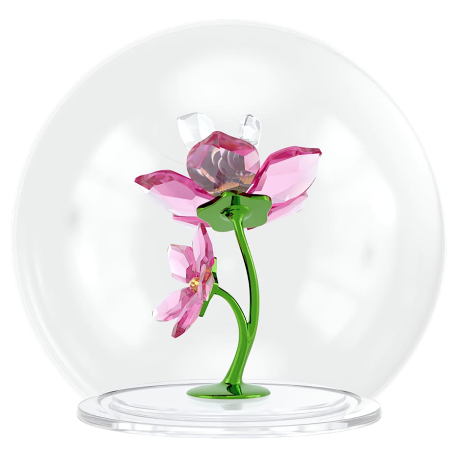 Oggettistica Swarovski Idyllia Glass Ball Bee And Flowers, Sfera in Vetro Ape e Fiori