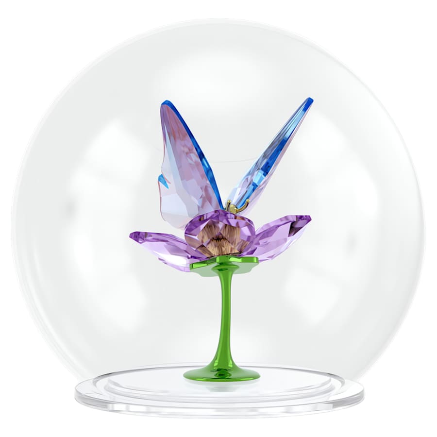 Oggettistica Swarovski Idyllia Glass Ball Butterfly And Flower, Sfera in Vetro Farfalla e Fiore