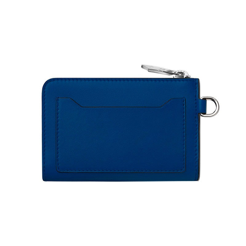 Portachiavi Montblanc Meisterstuck 4 Scomparti Pelle Blu