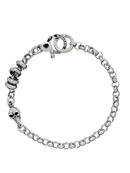 Bracciale Giovanni Raspini Roulette Base Teschio