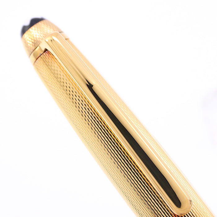 Penne a Sfera Montblanc Meisterstuck Solitaire in Argento Dorato