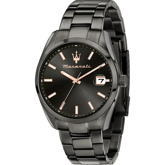 Orologio Maserati Attrazione 43 Mm Pvd Gun Braccialato