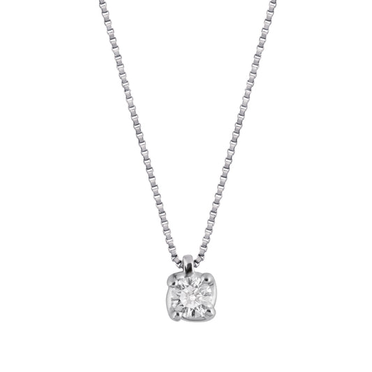 Collana Salvini Collana Punto Luce Oro Bianco Diamante