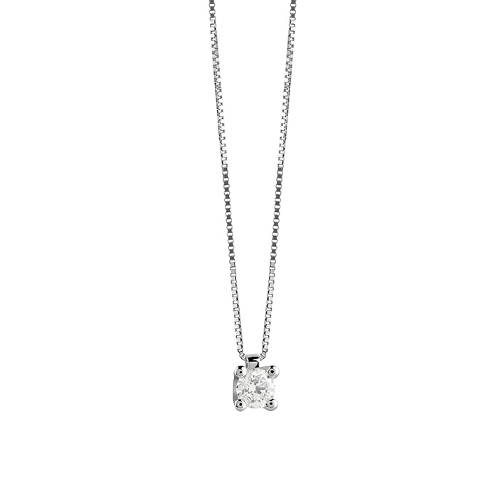 Collana Salvini Virginia Punto Luce Oro Bianco e Diamanti