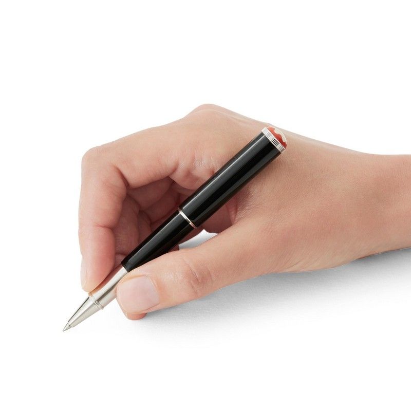 Penna Roller Montblanc Heritage Rouge Et Noir Baby Special Edition