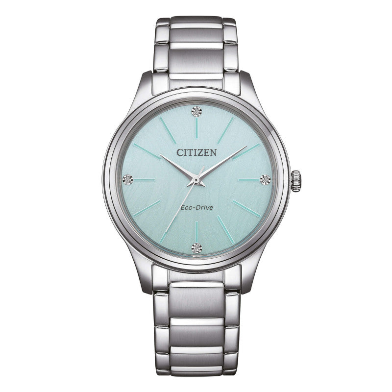 Orologio Citizen Of Action Lady Eco-Drive 34 mm Braccialato Verde