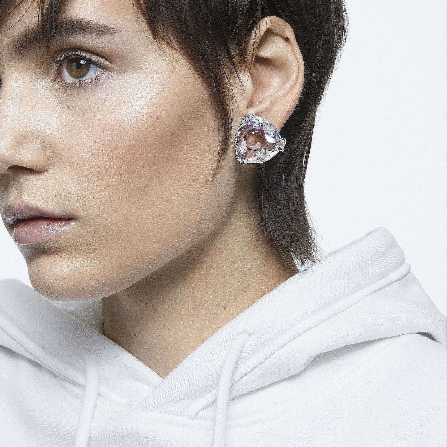 Mono Orecchino Swarovski Mesmera Grande A Clip