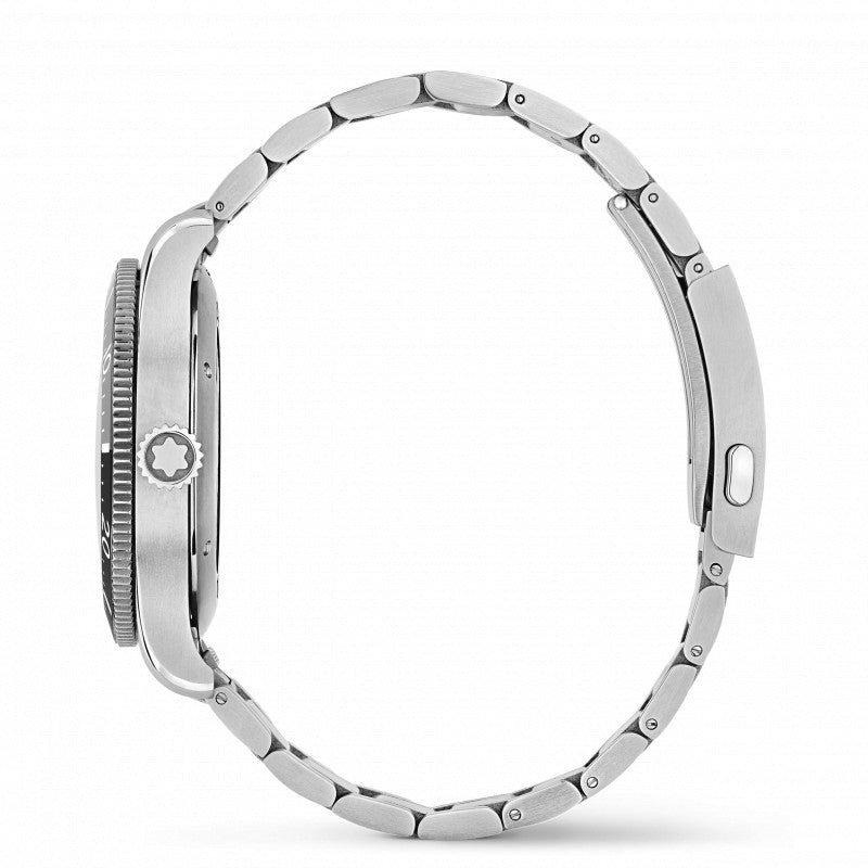 Orologio Montblanc Automatico 1858 Ice Sea 41 mm Braccialato Nero