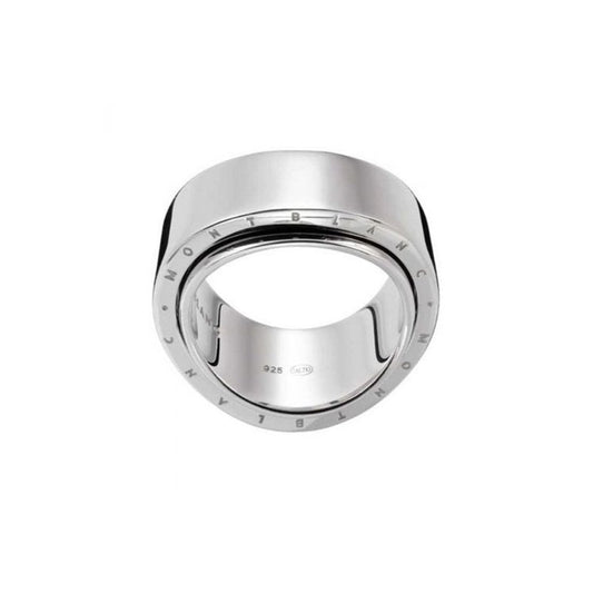 Anello A Fascia Montblanc Profile Collection Wish Argento Grande - Misura 56