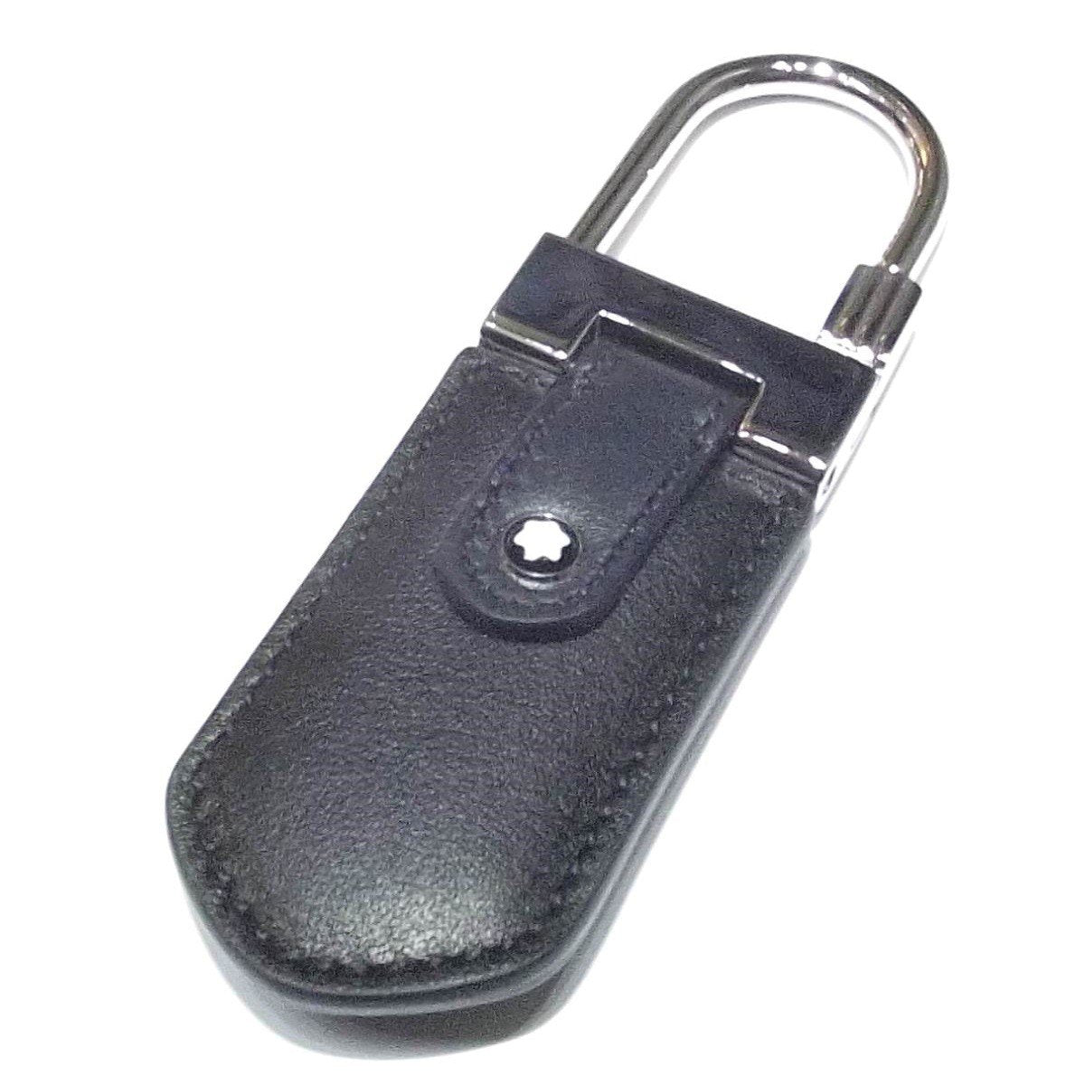 Portachiavi Montblanc Meisterstuck Pelle Blu Navy Scura