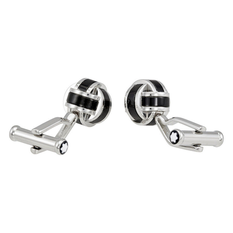 Gemelli Montblanc Sculptural Con Forma A Nodo